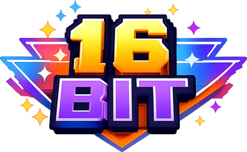 16 bit বাংলাদেশের গেমিং লোগো